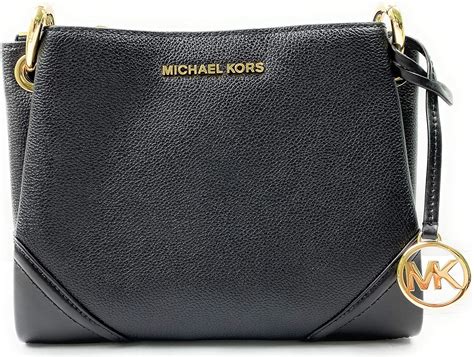 michael kors nicole triple compartment crossbody bag|Nicole Large Logo Crossbody Bag .